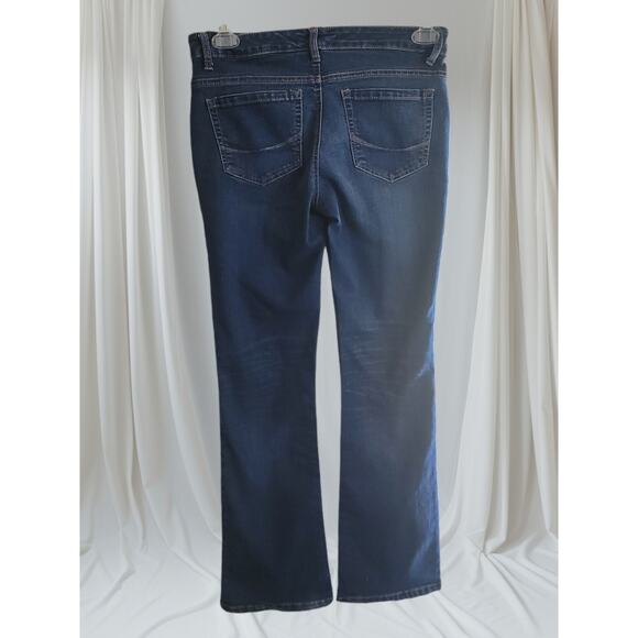 Code Bleu Soleil Curvy Bootcut Jeans Size 4 Cooper button and front studs - Picture 2 of 12